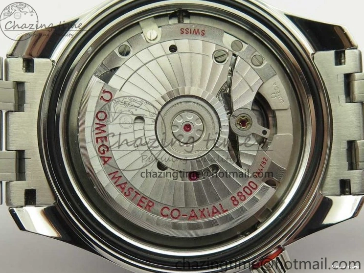 0113 Effortless 2018 Seamaster Diver 300M OMF Best Edition Blue Ceramic Gray Dial on SS Bracelet A8800 (Black Balance Wheel) 7958